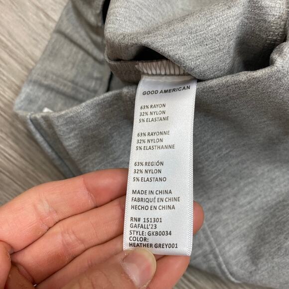 NWT Good American Ponte Stirrup Leggings Women's Small - Picture 8 of 11